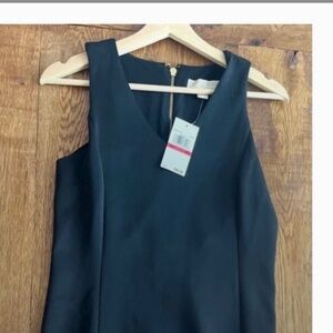 MICHAEL KORS NWT Black Dress Sleeveless with V-Neck